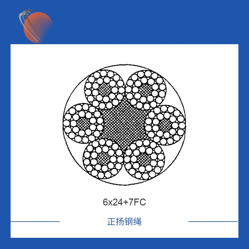 廣州6x24+7FC鍍鋅鋼絲繩