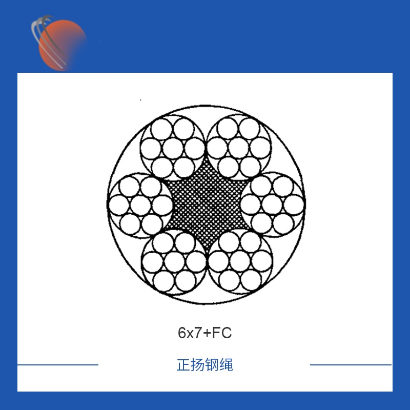 廣州6x7+FC鍍鋅鋼絲繩
